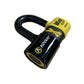 Auvray U-Lock Xtrem Mini Alert Universal Disc Lock 120db Alarm Yellow 2AXTRAUV