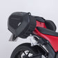 SW MOTECH Pro Blaze Saddlebag Black Nylon Plastic Waterproof BC.HTA.01.740.35000