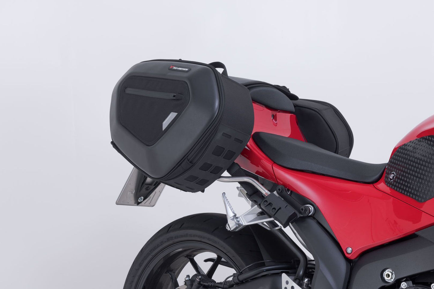 SW MOTECH Pro Blaze Saddlebag Black Nylon Plastic Waterproof BC.HTA.01.740.35000