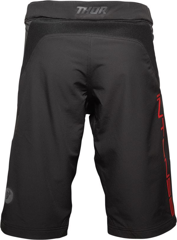 THOR Intense MTB Shorts Black/Gray/Red 2023 Model