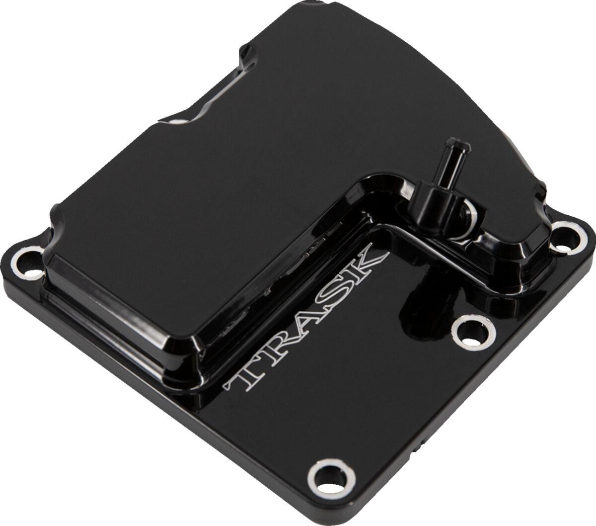 Trask Vented Transmission Top Cover For Harley FLFBS 1868 2017-2024 TM-2041BK