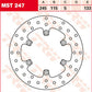 Trw Round Fixed Brake Rotor 220-250mm For Yamaha XT 660 Z 1985-2016 Steel MST247