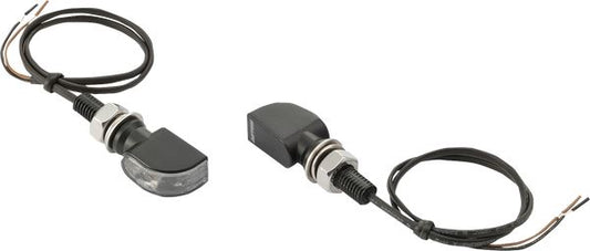 Daytona LED Turn Signal Pair ECE Approved Bolt-On Black D-Light Indicator 80758
