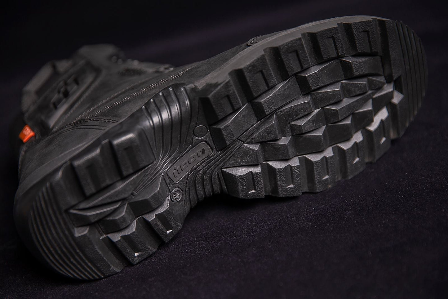 Icon Stormhawk Waterproof Boots Black