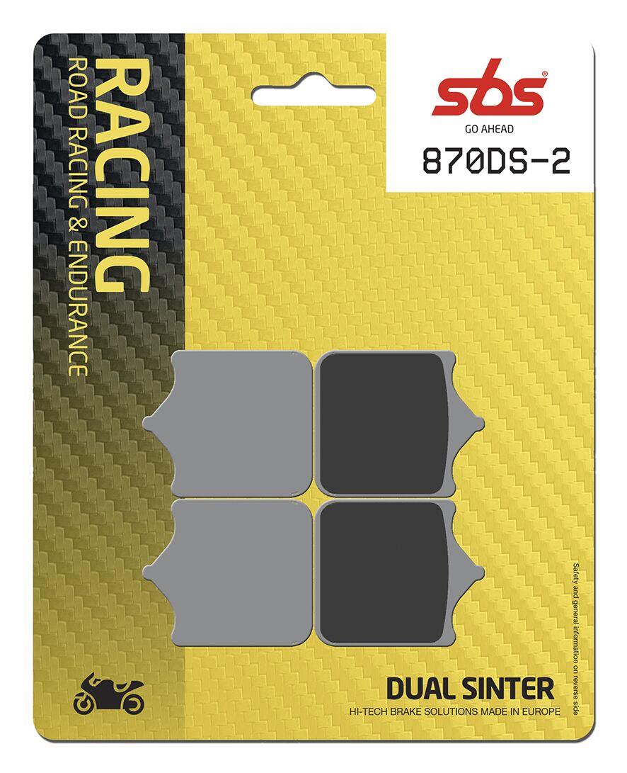 Sbs DS Racing Dual Sintered Brake Pads For BMW S 1000 R 2013-2019 870DS-2