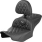 Saddlemen Roadsofa Stitch Seat With Backrest For HD FLTRXSE 1977 23-24 823-07-206B2