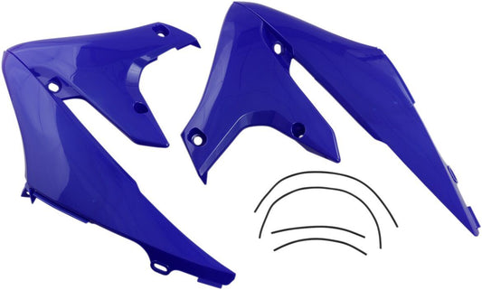 UFO RADIATOR COVERS YAMAHA BLUE YA04858-089