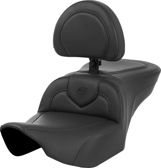 Saddlemen Roadsofa Seat With Backrest For HD FLTRXSE 1977 23-24 823-07-187BR