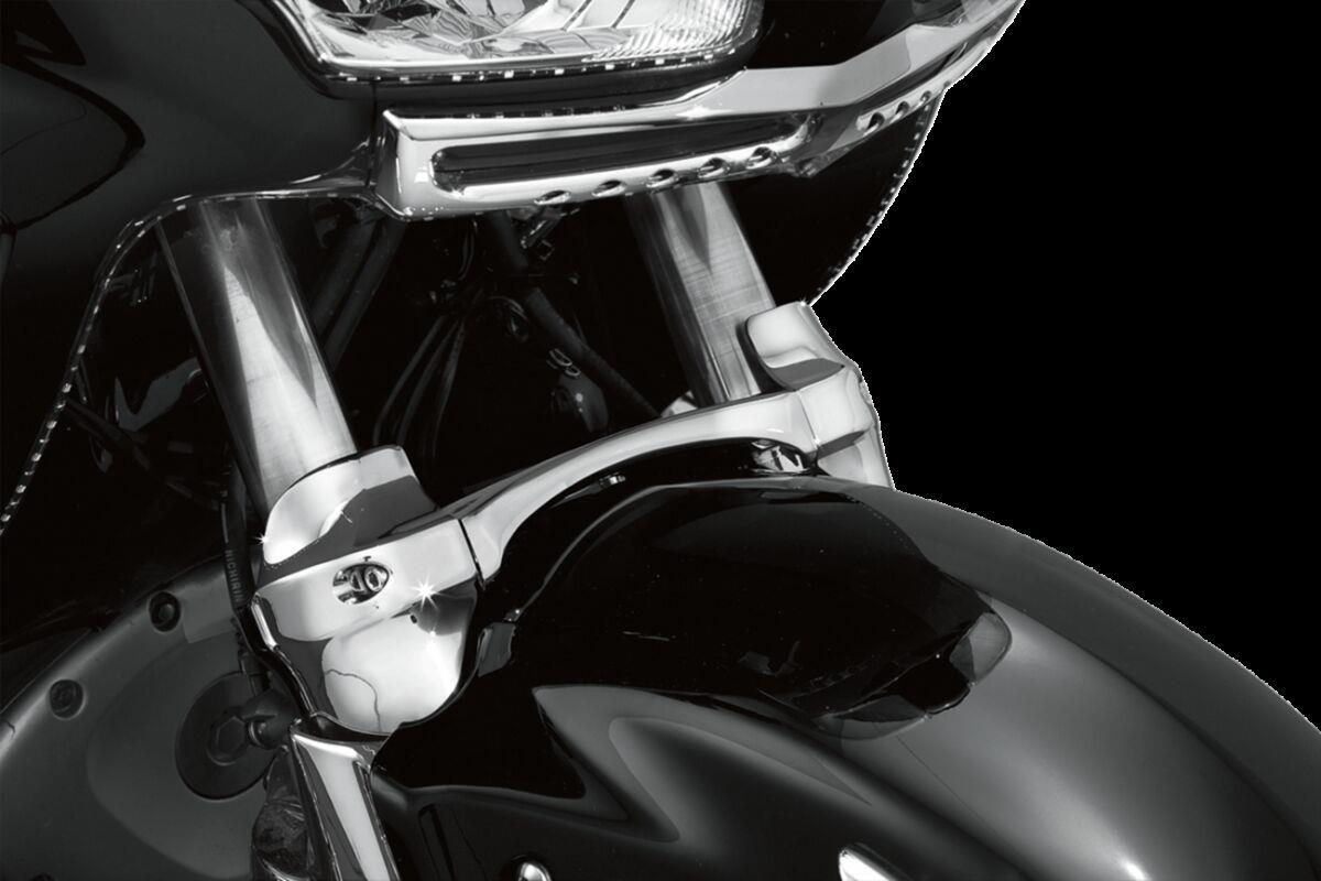 Kuryakyn Fork Brace Generation 2 For Honda GL 1800 2001-2017 Chrome KUR7339
