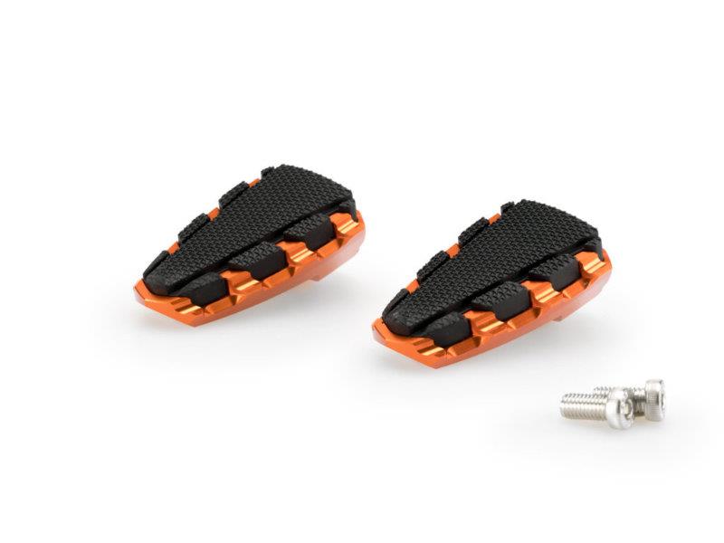 Puig Trail 2 Footpegs Orange 6590N