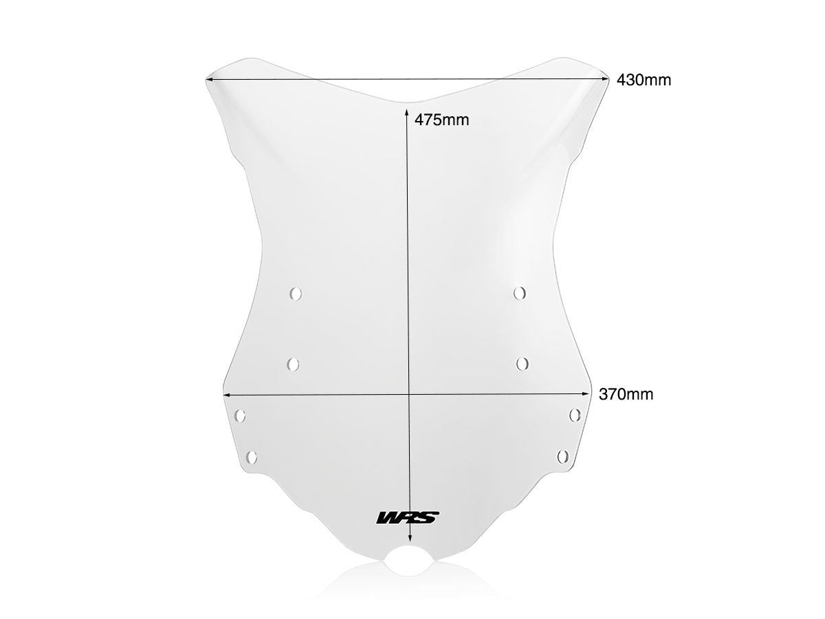 WRS Windscreen Tour Benelli Trk 502/X Clear Be001t