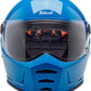 BILTWELL Lane Splitter Blue Motorcycle Helmet