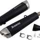 Akrapovic Slip-On Line Muffler TI Black For Triumph Street Twin 900 16-20 S-T9SO2-HCQTBL