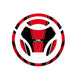 PUIG Radikal Fuel Cap Protector Red for Yamaha MT-125 20-25 7584R