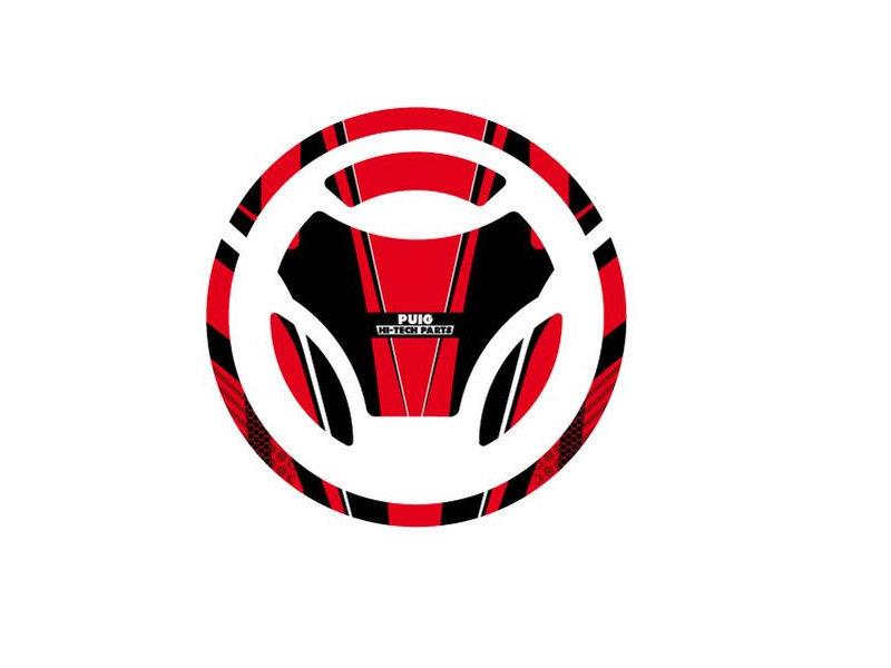 PUIG Radikal Fuel Cap Protector Red for Yamaha MT-125 20-25 7584R
