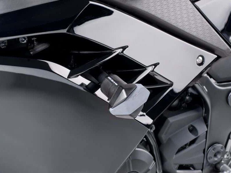 PUIG R19 Frame Sliders Black for Kawasaki Ninja 300 13-17 6562N