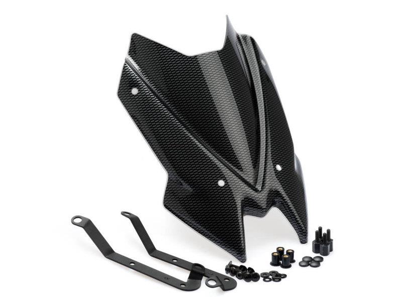 PUIG New Generation Sport Screen Carbon Look for Kawasaki Z650 20-25 3864C