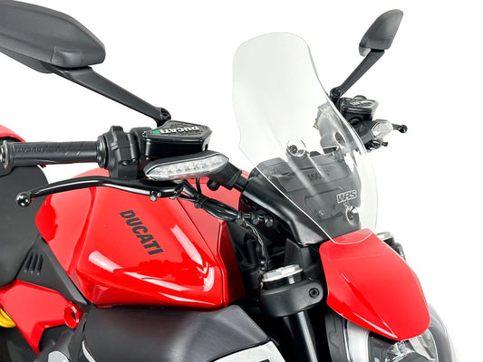 WRS Windscreen Tour Ducati Diavel V4 Clear Du029t