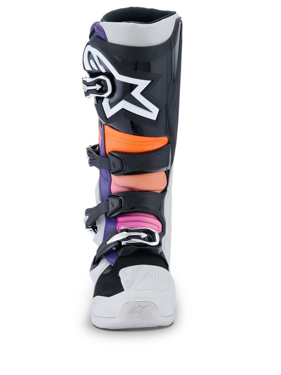ALPINESTARS Tech 7 Boots BLK/GY/ORG FL/MAG 2025 Model