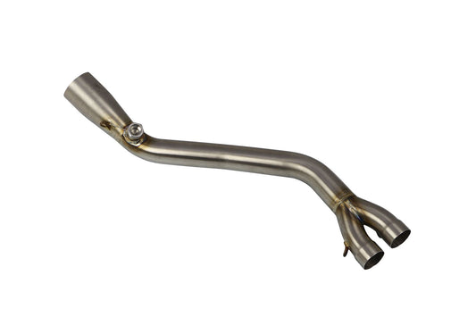Akrapovic Mid Link And Y Pipe SS Silver For Yamaha XP 500 T-MAX 08-11 L-Y5R1