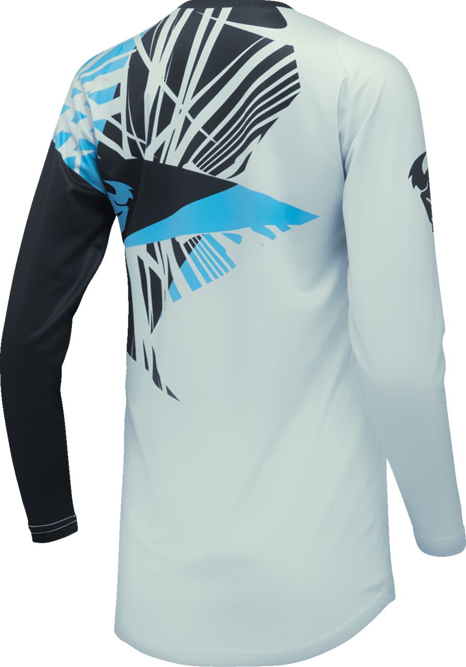 Thor Jersey Womens Sector Split White/Blue 24 Model