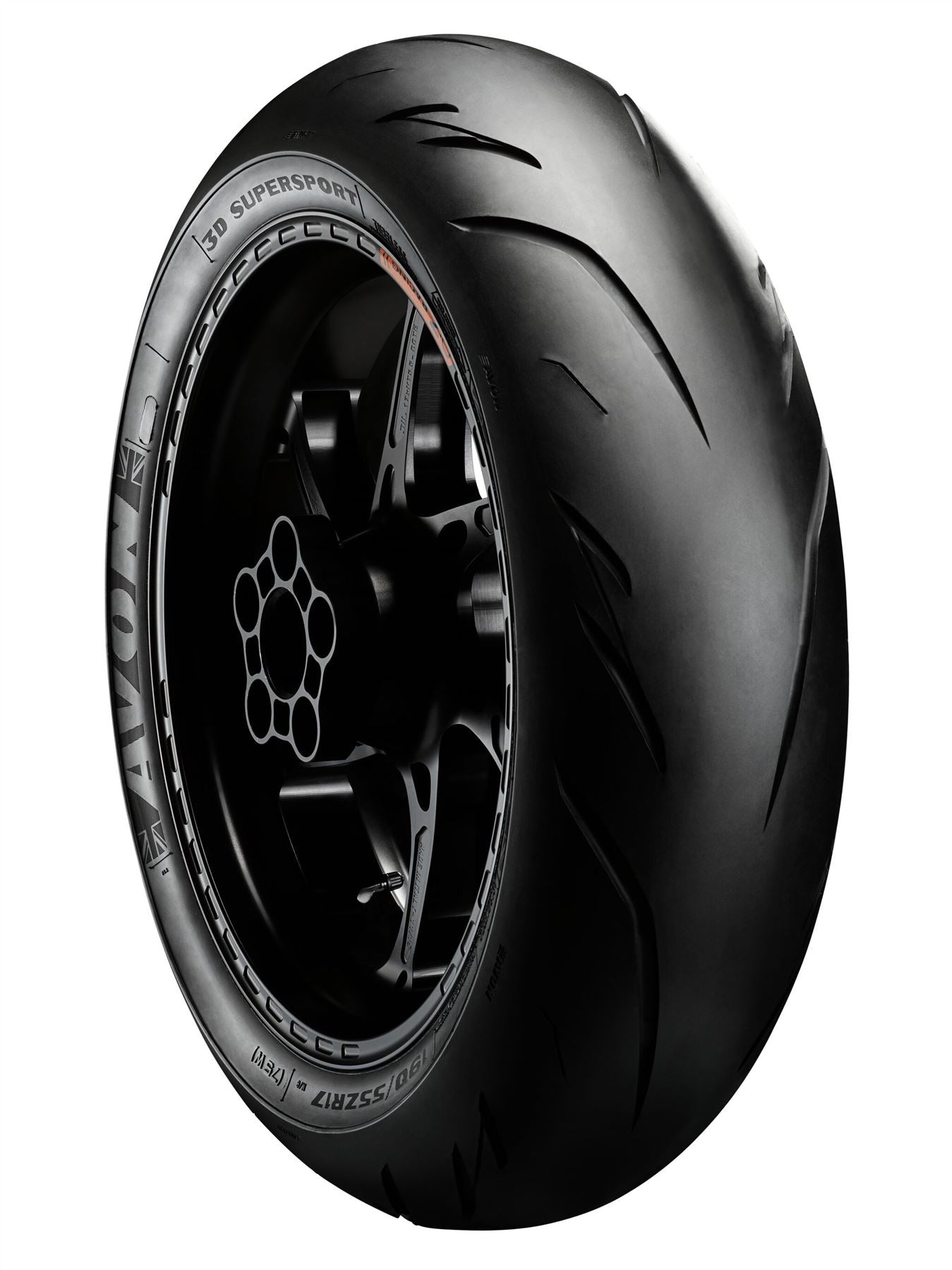 AVON 3D Supersport 180/55 ZR 17 M/C (73W) TL Motorcycle Tyre