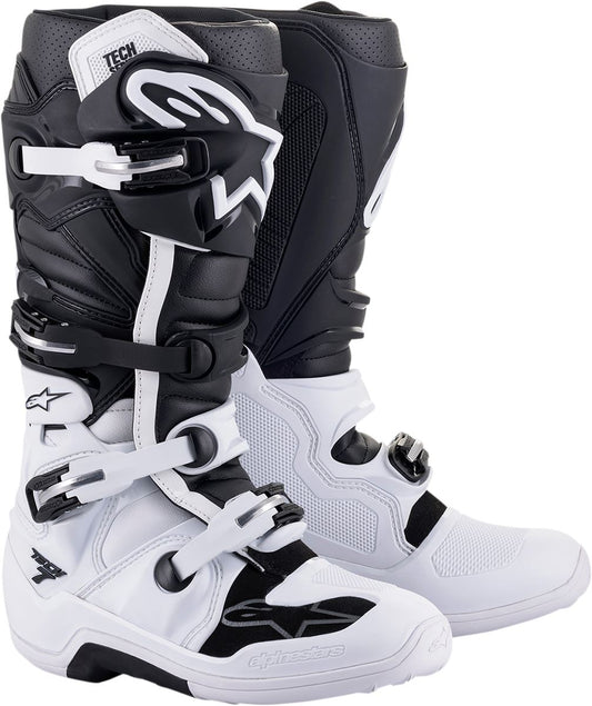 Alpinestars Tech 7 Boots Black White