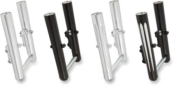 Arlen Ness Dual-Disc Hot Fork Legs Black For HD FLHR 1584 99-07 06-513