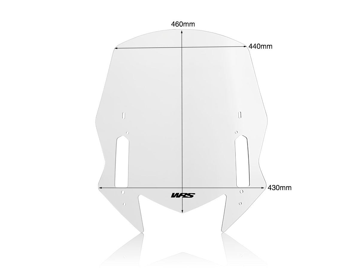 WRS Windscreen Tmax Yamaha 530/560 Clear Ya002t