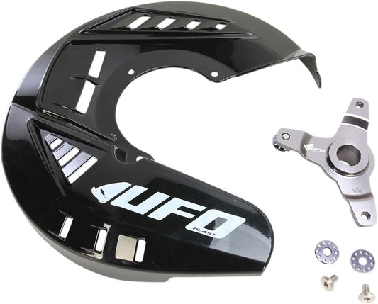 UFO FRONT DISC COVER KIT KAWASAKI KXF250/450 BLACK KA04741-001