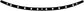 MEMPHIS SHADES Windshield Trim Black Holes MEB0976