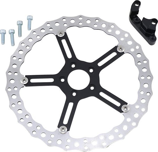 Arlen Ness Big Brake Jagged Aluminum Rotor Kit For HD FXLRS 1923 88-24 02-996