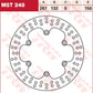 Trw Round Fixed Brake Rotor 250-299mm For Yamaha XJR 1300 1981-2016 Steel MST248