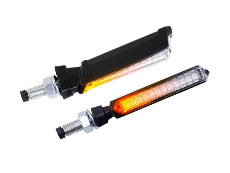 Puig Thin LED Indicators Black 9811N