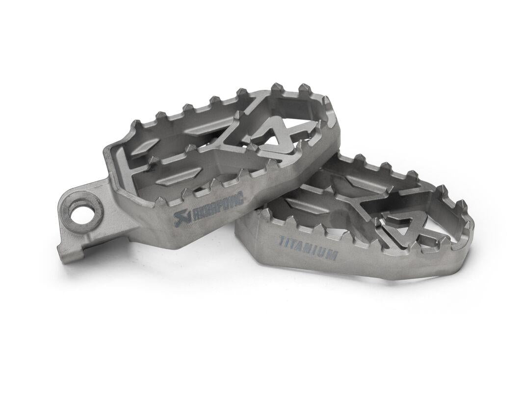 Akrapovic Titanium Foot Pegs For Gas Gas KTM Adv 890 R 2006-2026 F-KTM12T1