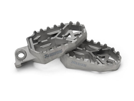 Akrapovic Titanium Foot Pegs For Gas Gas KTM Adv 890 R 2006-2026 F-KTM12T1