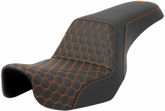 Saddlemen Honeycomb Step-Up Seat For Harley Davidson FXDF 1690 06-17 806-04-17703