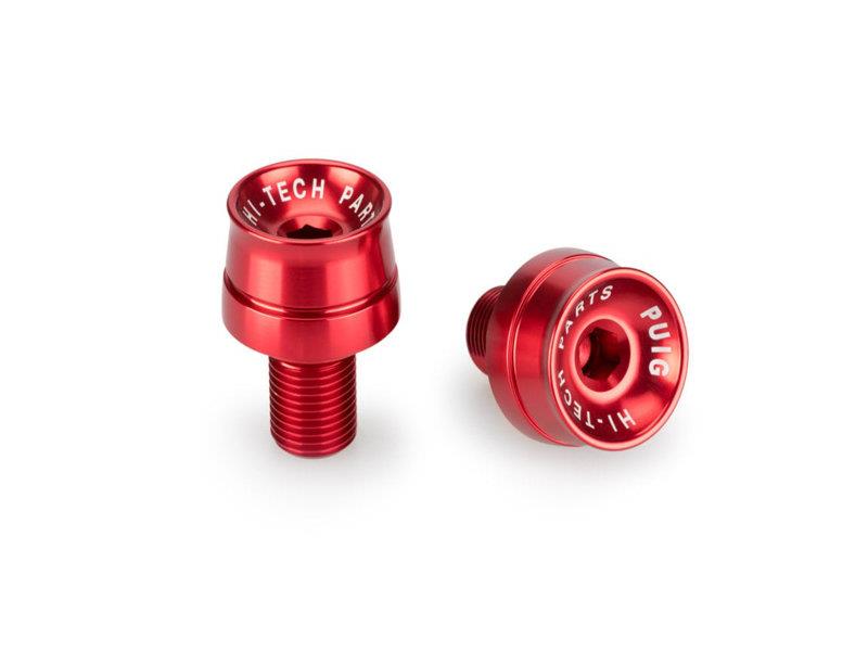 PUIG Speed Bar Ends Red Universal 20858R