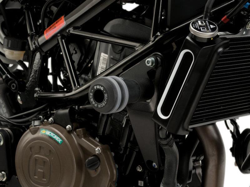 Puig Vintage 2.0 Frame Sliders Black 21000A