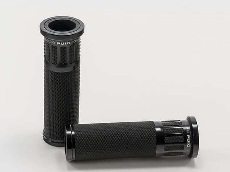Puig Hi-Tech Racing Hand Grips 123mm Orange 5922V