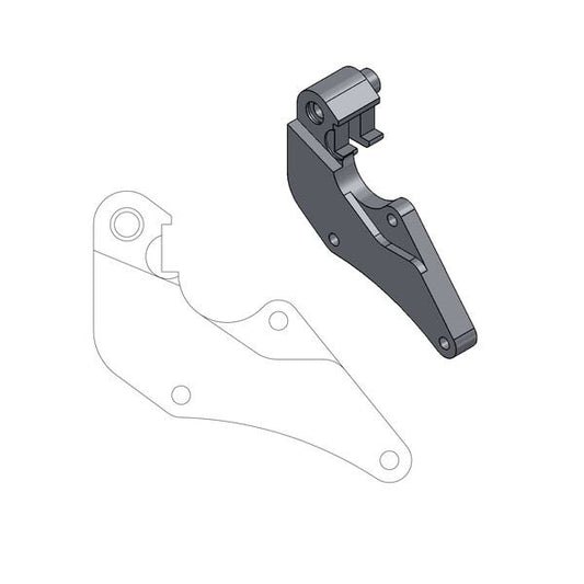 Moto-Master Street Rotor Adapter Bracket For Honda CRF 250 X 2004-2018 211010