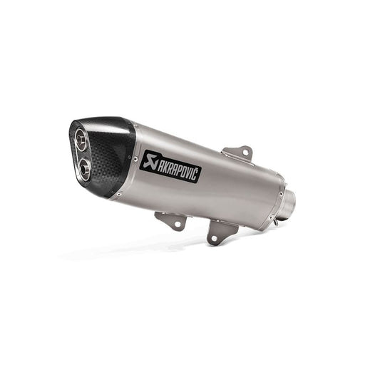 Akrapovic Slip-On Line Muffler Scooter SS/CF For Yamaha YP 400 R 18-20 S-Y4SO18-HRAASS