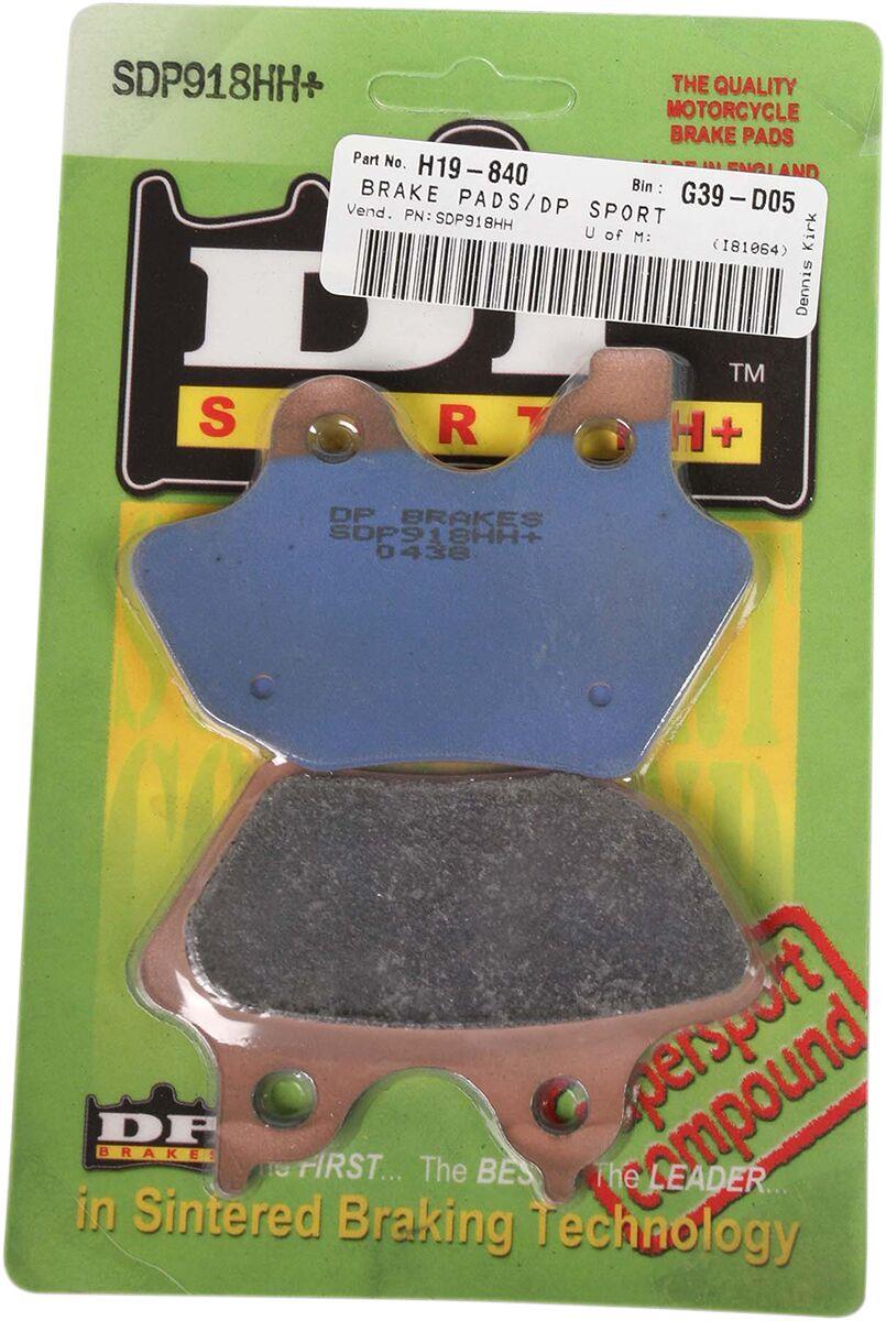 Dp Brakes Sintered Metal Brake Pads For Harley FLHR 1450 1999-2004 SDP918HH+