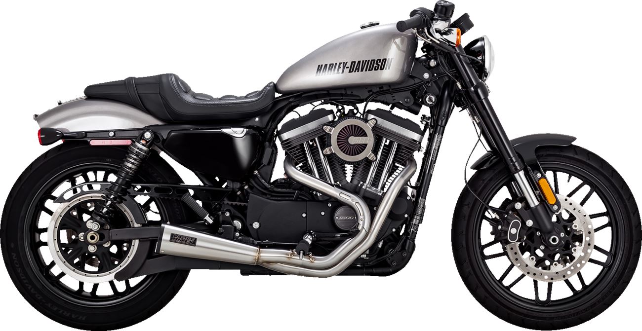 Vance & Hines 2-into-1 Upsweep Exhaust System For Harley Davidson XL 1200 V 04-13 27637