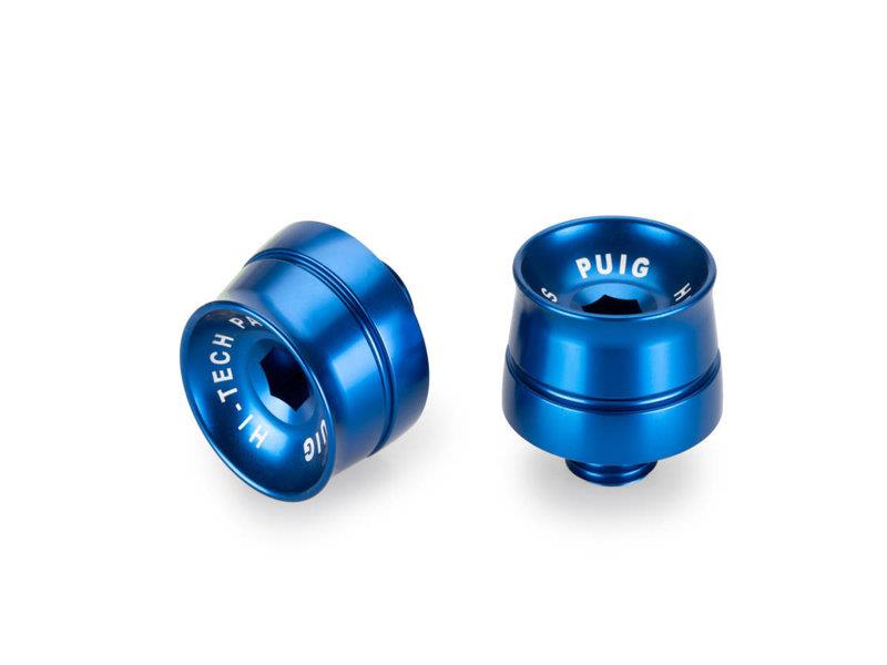 PUIG Speed Bar Ends Blue for CF Moto 650NK 21-25 21602A