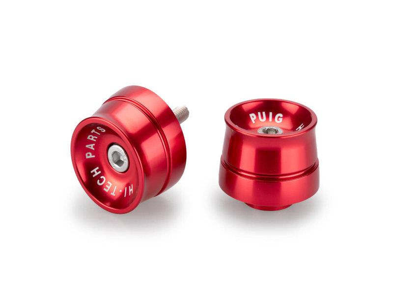 Puig Speed Bar Ends Red 6477J