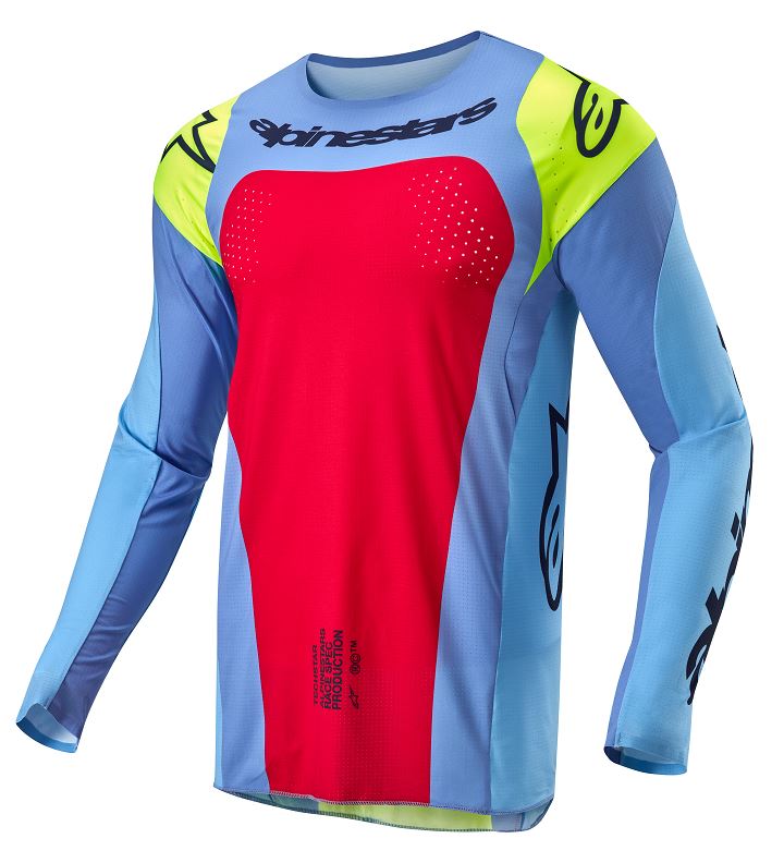 Alpinestars Techstar Ocuri Jersey Blue Green Red