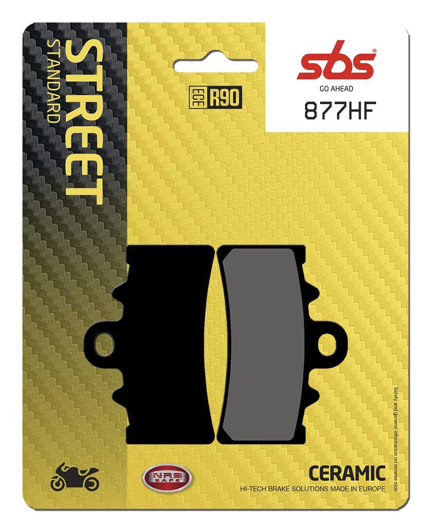 Sbs HF Street Ceramic Organic Brake Pads For KTM Adventure 390 2011-2024 877HF