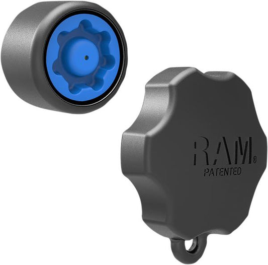 RAM MOUNT Pin-Lock Security Knob Black