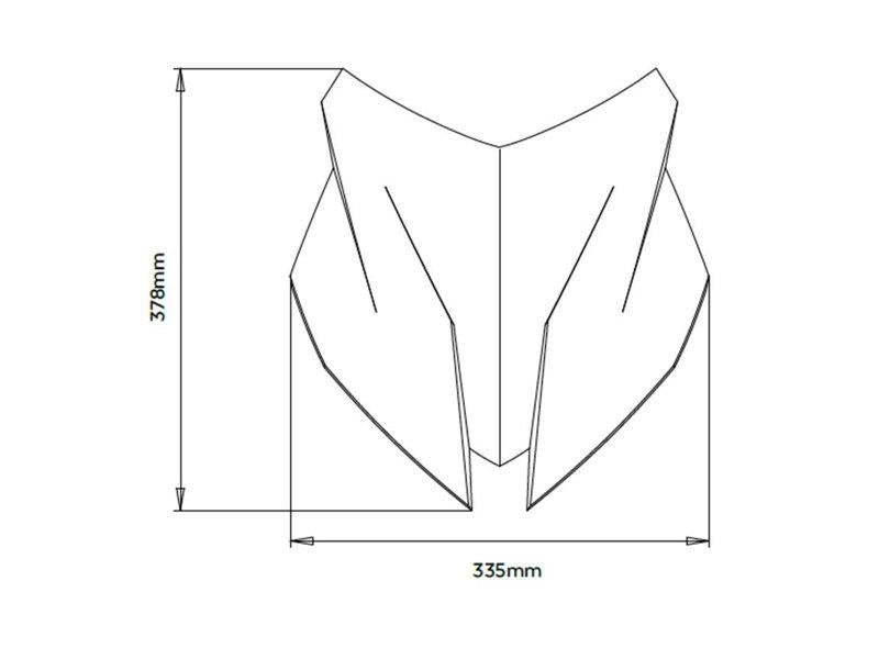 Puig Sport Screen Clear 21587N